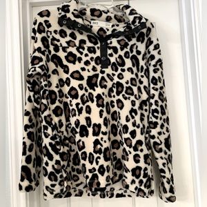 BKE Cozy Leopard Pullover